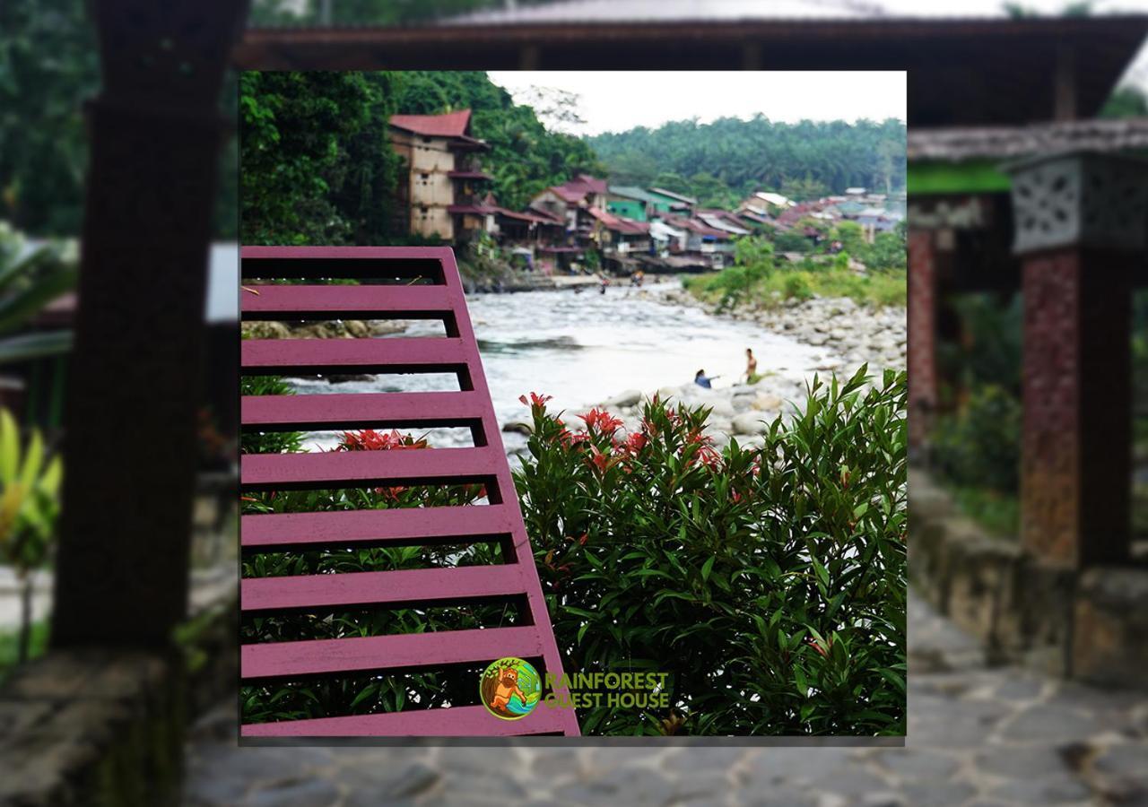 Rain Forest Guest House Bukit Lawang Exterior foto