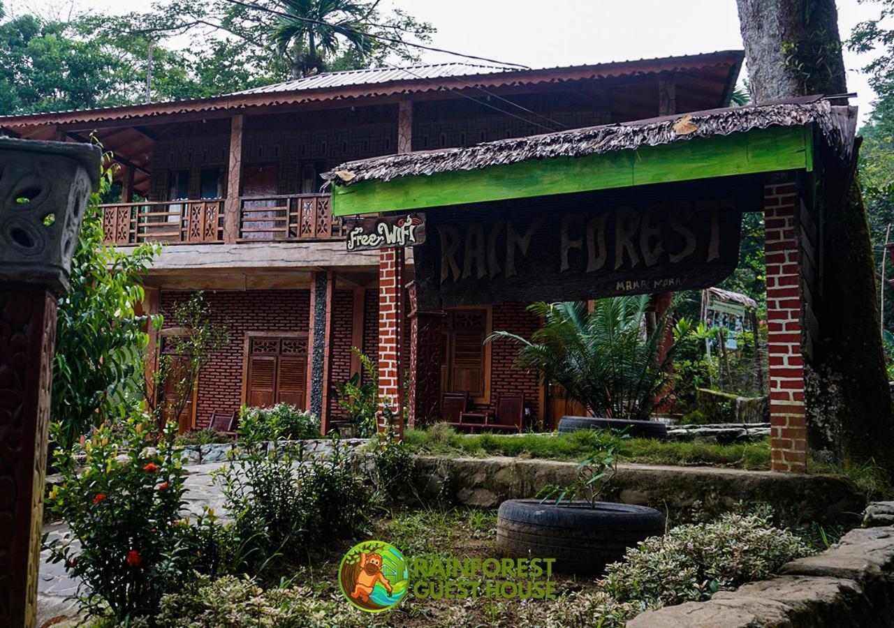 Rain Forest Guest House Bukit Lawang Exterior foto