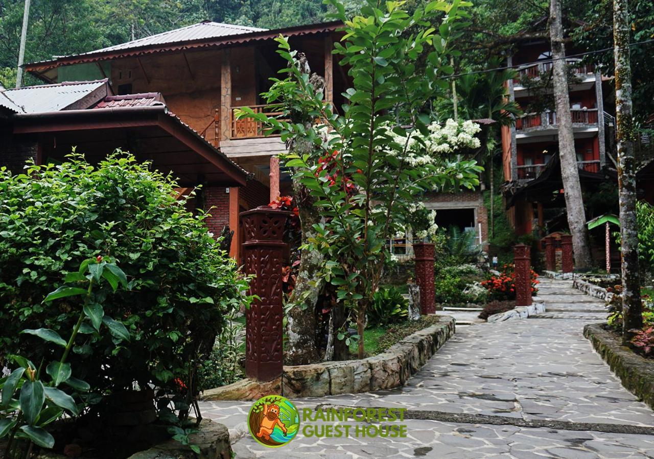 Rain Forest Guest House Bukit Lawang Exterior foto